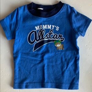 Child of Mine 3-6M Blue T-Shirt - Mommy's Allstar
